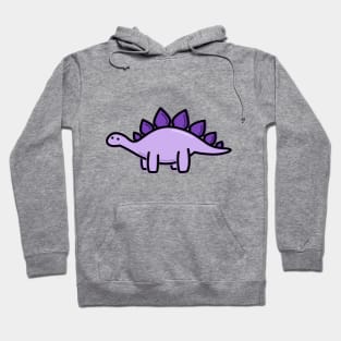 Purple Dino Hoodie